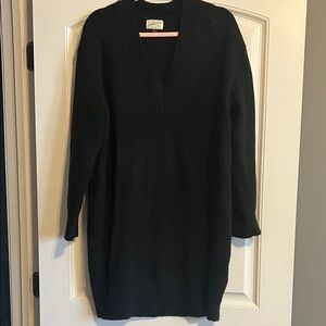 Universal thread black sweater dress size M